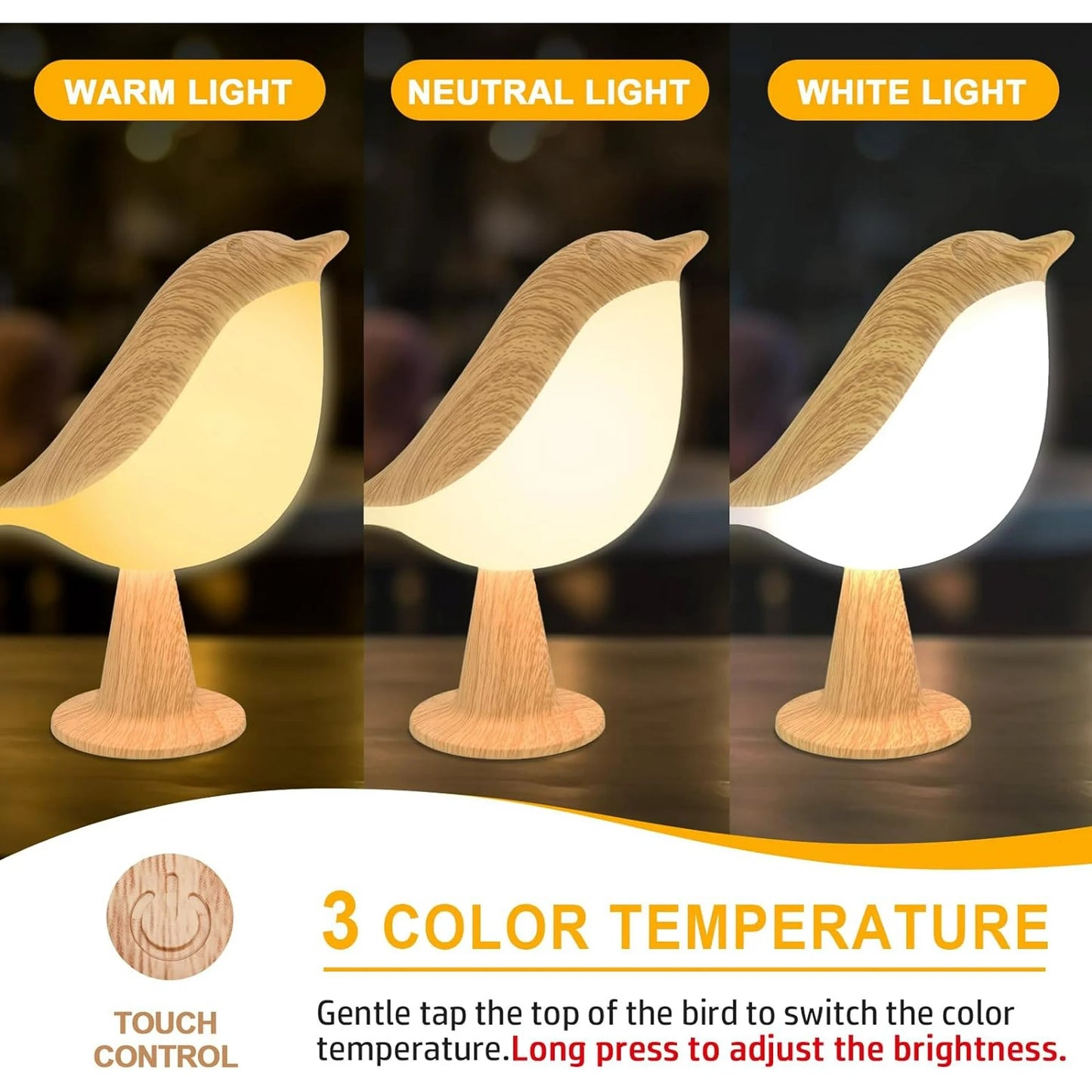 More Than a Lamp: The 3-in-1 Luminous Bird with Integrated Aroma Diffuser
