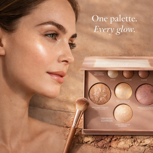 Luxe All-in-One Glow Palette ✨ Effortless Radiance: Eyes, Blush, Bronzer & Highlight