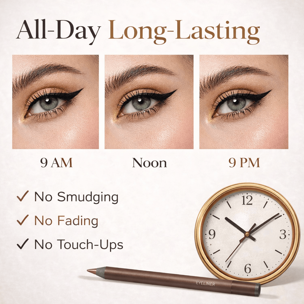 Smudge-Proof All-Day Eyeliner for Oily Lids