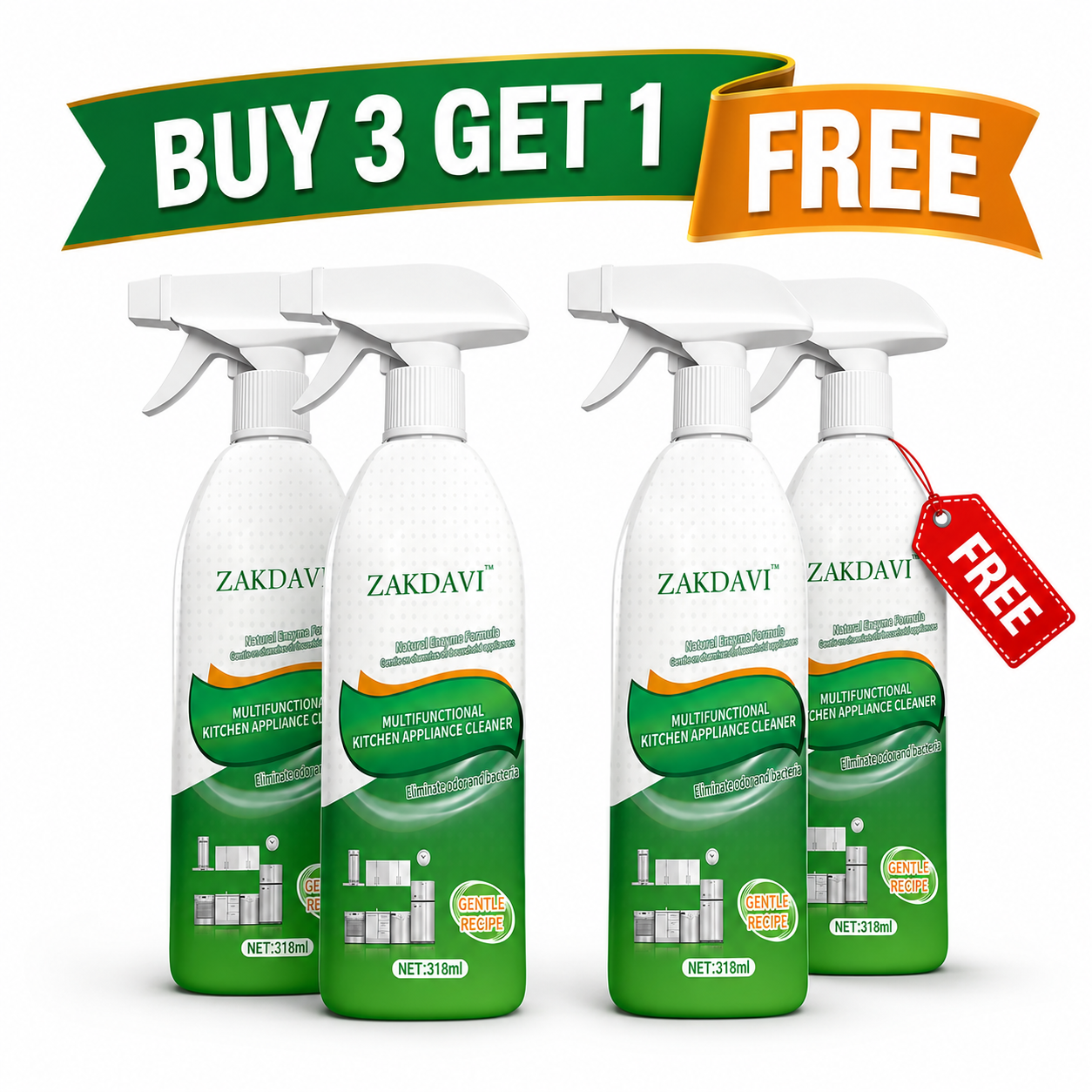 Family Value Pack (Buy 3 Get 1 Free)