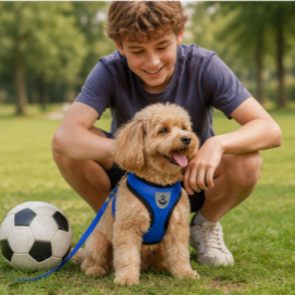 Mesh Pet Harness and Leash Set – Breathable No-Pull Vest for Dogs