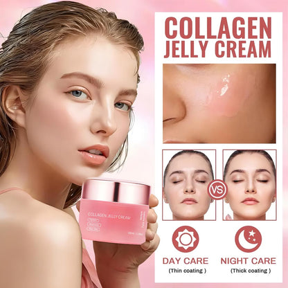 Collagen Jelly Cream - Anti-Aging Face Moisturizer for Firming, Lifting & Radiant Glow