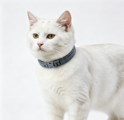 Flea & Tick Collar for Cats – 8 Month Protection, Adjustable & Waterproof