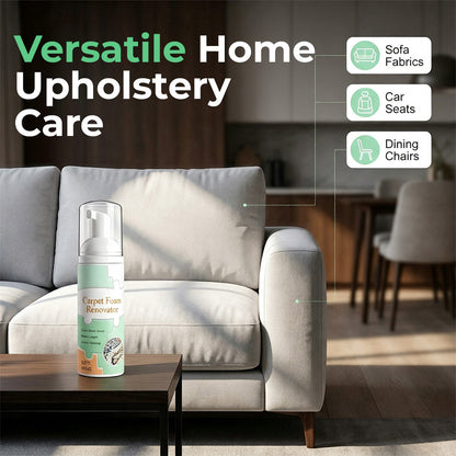 Waterless Foam Carpet Stain Remover — Remove Stubborn Stains In Minutes