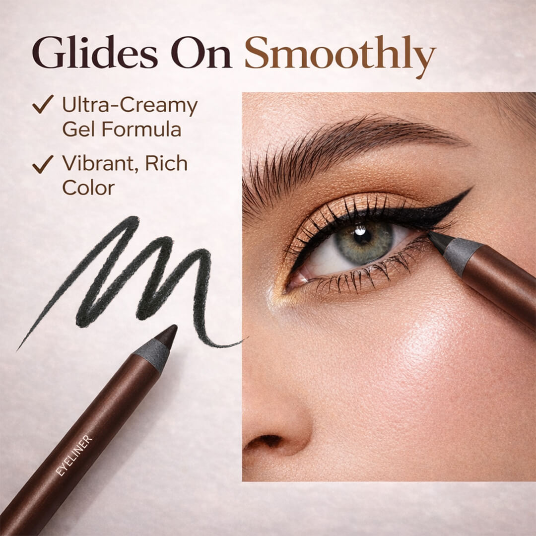 Smudge-Proof All-Day Eyeliner for Oily Lids