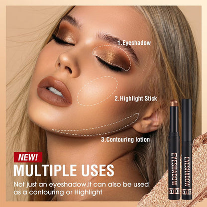 Waterproof Eyeshadow & Highlighter Stick – Creamy, Long-Lasting
