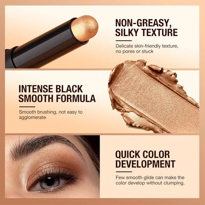 Waterproof Eyeshadow & Highlighter Stick – Creamy, Long-Lasting