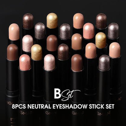 Waterproof Eyeshadow & Highlighter Stick – Creamy, Long-Lasting